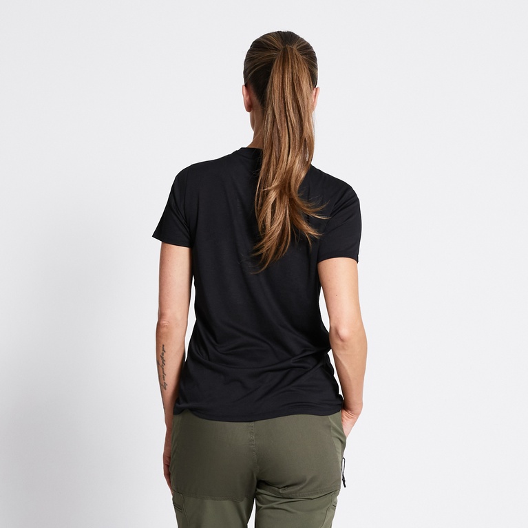 Lightweight tee "Ed" Black-Black